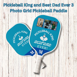 Palas De Pickleball Pickleball King and Best Dad Ever 3