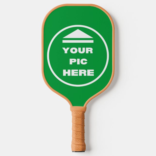 Palas De Pickleball Pickleball Paddle - Añade tu imagen - Tan (Anverso)