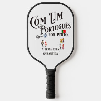Palas De Pickleball Pickleball Paddle Com um Portugues por perto