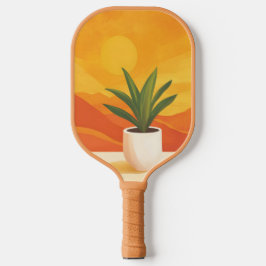 Palas De Pickleball Pickleball Paddle in Orange and Yellow