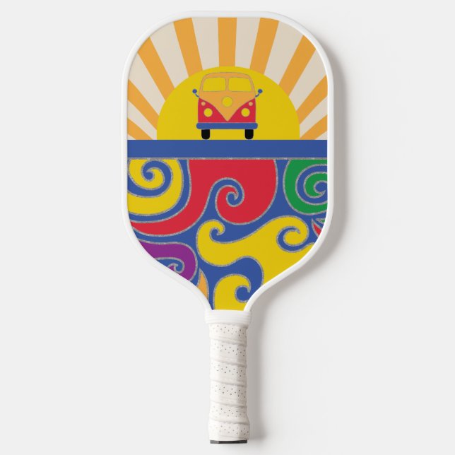 Palas De Pickleball Pickleball Paddle LOVE PEACE PICKLEBALL (Anverso)