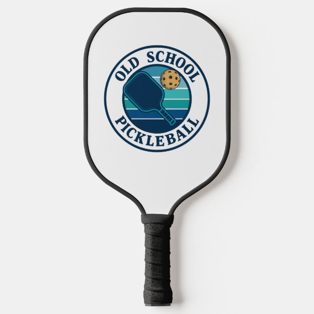 Palas De Pickleball Pickleball Paddle Old School Pickleball design (Anverso)