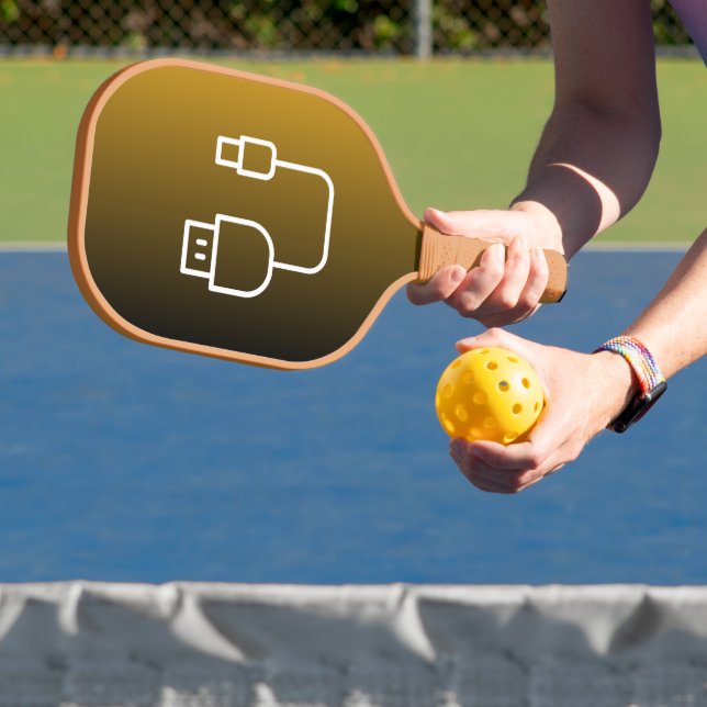 Palas De Pickleball Pickleball Paddles USB logo (in situ)