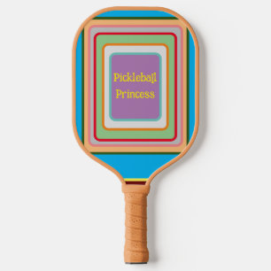 Palas De Pickleball PICKLEBALL PRINCESS-Plazas multicolores