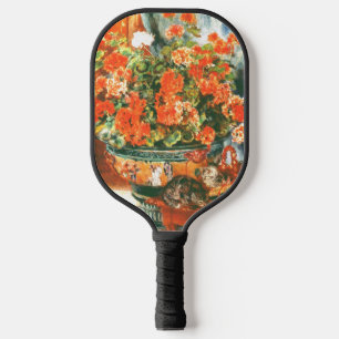 Palas De Pickleball Pierre-Auguste Renoir Geraniums And Cats