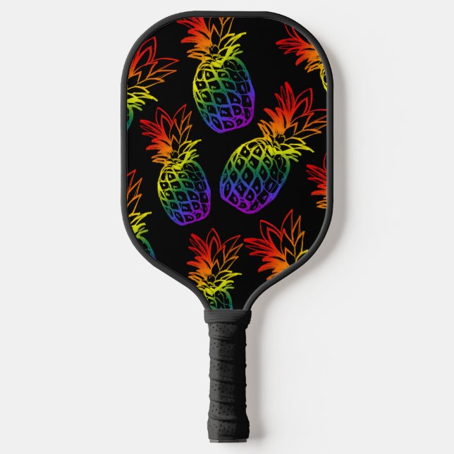 Palas De Pickleball Piña arcoiris de pádel (Anverso)