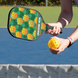 Palas De Pickleball 🍍 🍍 piña, paleta de bolas de dos caras
