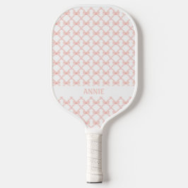 Palas De Pickleball Pink Bow Coquette Personalized Pickleball Paddle