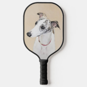Palas De Pickleball Pintura de Whippet - Arte Cute Original Perro