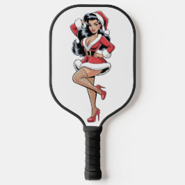 Palas De Pickleball Pinup Santa Babe