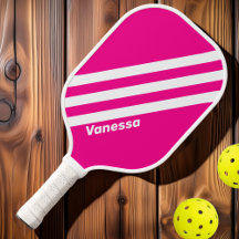 Piruleta Rosa Retro Tres Rayas con Nombre