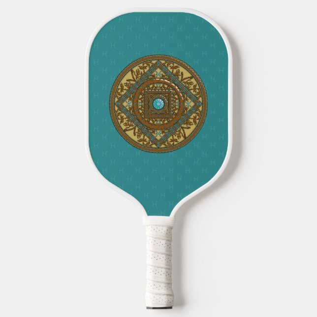 Palas De Pickleball Pisces Mandala (Anverso)