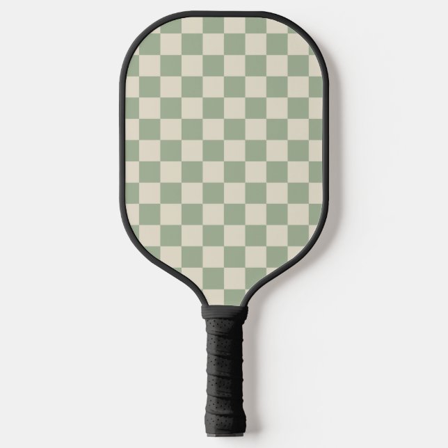 Palas De Pickleball Pizarra verde y blanco desactivado (Anverso)