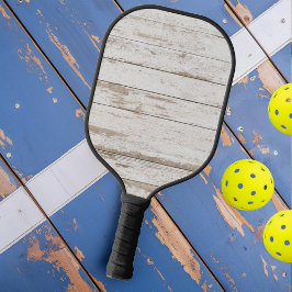 Palas De Pickleball Placas de madera de lavado blanco