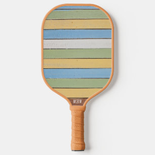 Palas De Pickleball Placas de madera monograma personalizado