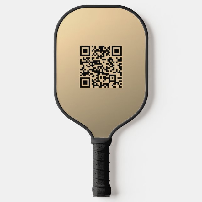Palas De Pickleball Plantilla de código QR editable instantáneamente | (Anverso)