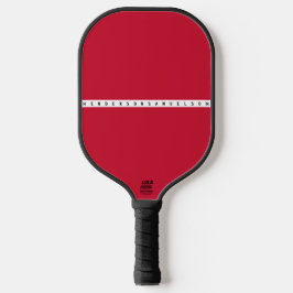 Palas De Pickleball Plantilla de pádel de la Universidad de Houston