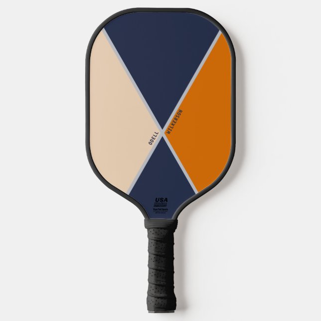 Palas De Pickleball Plantilla de pádel de la Universidad de Virginia (Anverso)