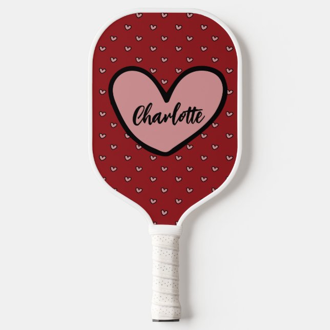 Palas De Pickleball Plantilla de regalos personalizados de Sweet Heart (Anverso)