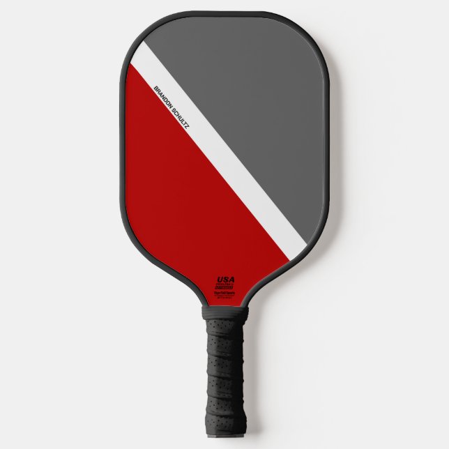 Palas De Pickleball Plantilla de remo de baloncesto del estado de Ohio (Anverso)