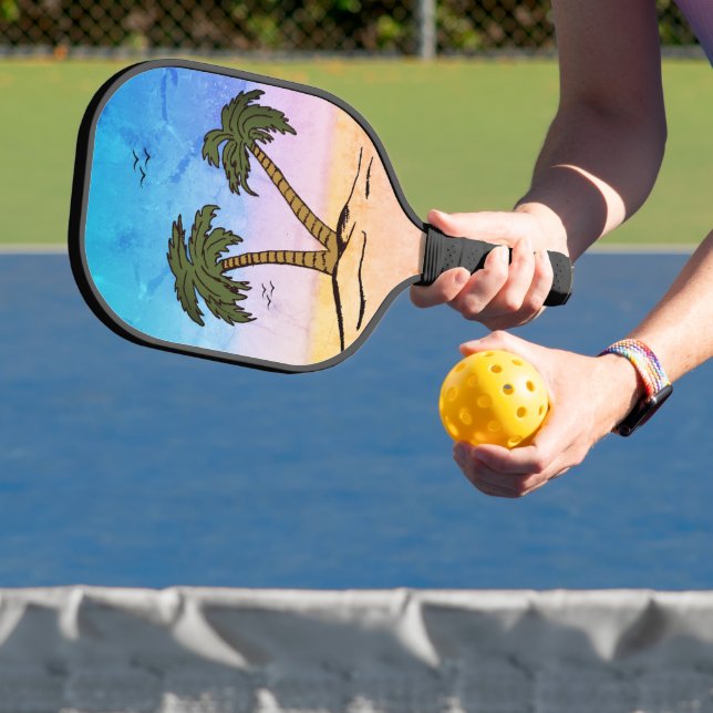 Palas De Pickleball Playa de Palm Trees (in situ)