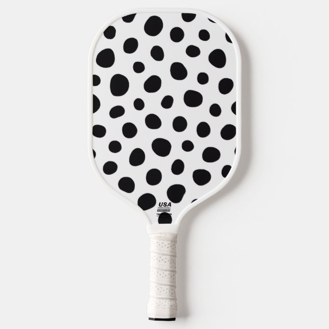 Palas De Pickleball Playful Energy Dalmatian Inspired Dotted Spots (Reverso )