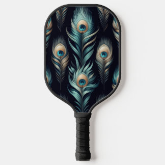 Palas De Pickleball Plumas de pavo real