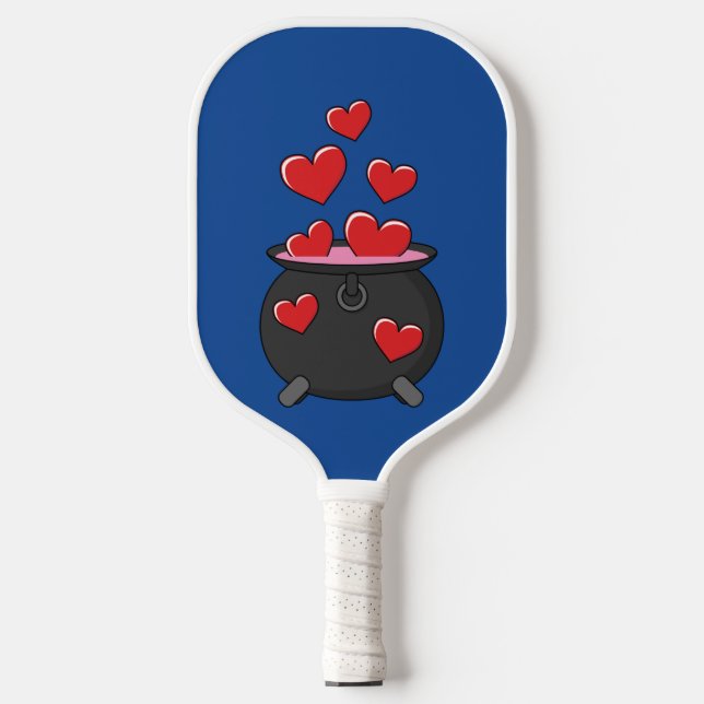 Palas De Pickleball Poción de amor de corazón (Anverso)
