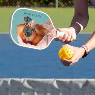 Palas De Pickleball Pollo divertido moderno