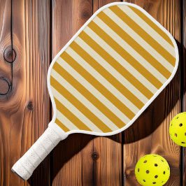 Palas De Pickleball Polo de mediados de siglo Buzón Quemado a Rayas