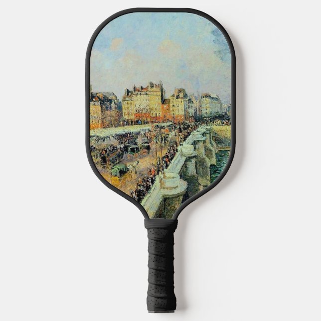 Palas De Pickleball Pont Neuf, Tarde, Sunlight Camille Pissarro (Anverso)