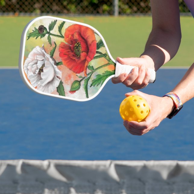 Palas De Pickleball Poppies Paddle (in situ)