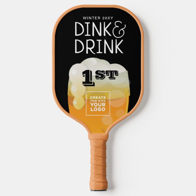 Palas De Pickleball Premio al torneo de bebidas y bebidas con logo pat (Anverso)
