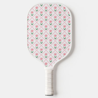 Palas De Pickleball Preppy floral trellis grandmillenial