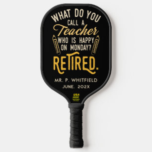 Palas De Pickleball Profesor retirado Jefe de Personalizado de Jubilac