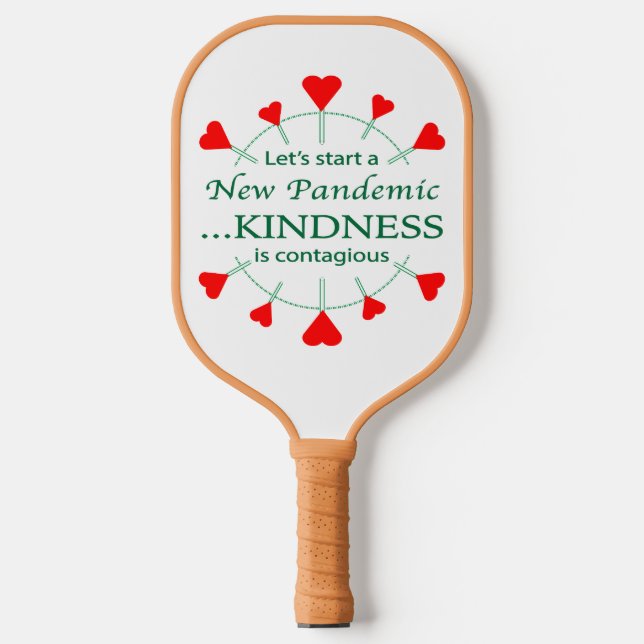 Palas De Pickleball Promover la amabilidad (Anverso)