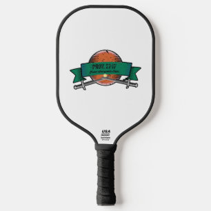 Palas De Pickleball Prov. 27:17 Iron Sharpens Iron Grunge Versión