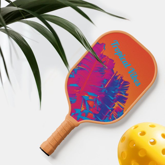 Palas De Pickleball Psicodelia Vibes Tropicales Palm Trees de varios c (Subido por el creador)