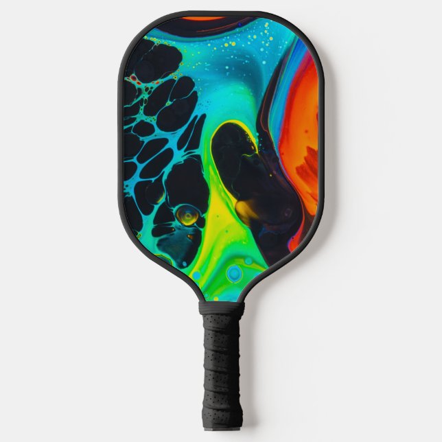 Palas De Pickleball Psicodélico (Anverso)