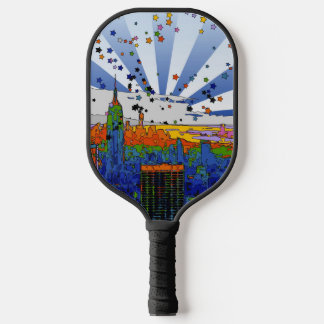 Palas De Pickleball Psychedelic NYC: Vista de línea ancha ESB