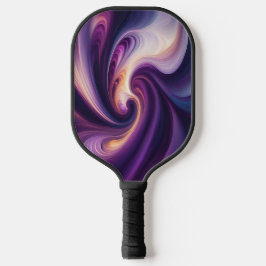Palas De Pickleball Purple Momentum – Abstract Art Pickleball Paddle
