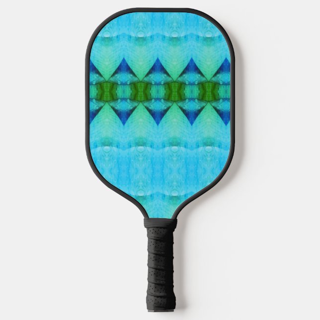 Palas De Pickleball Púrpura Diamond Ikat GL (Anverso)
