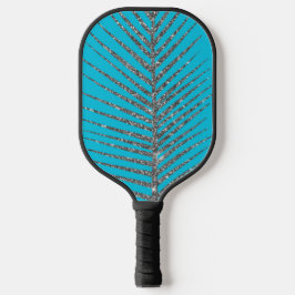 Palas De Pickleball Purpurina azul de Aqua