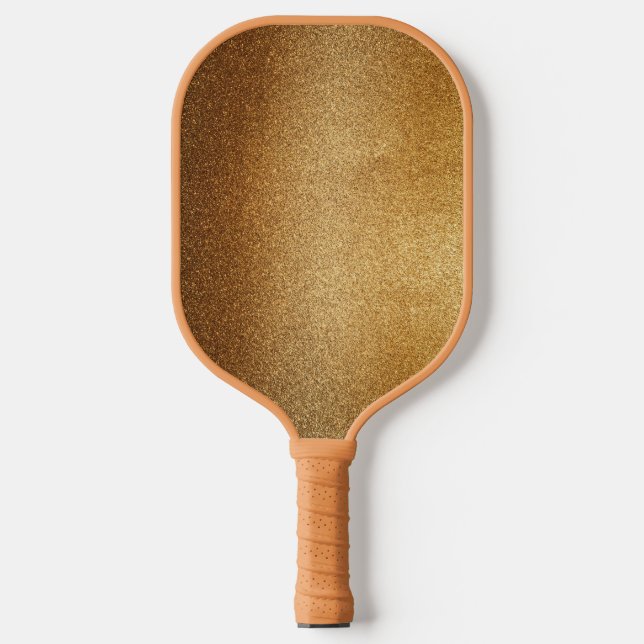 Palas De Pickleball Purpurina de oro (Anverso)