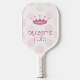 Palas De Pickleball Queens Rule Pink Crown 