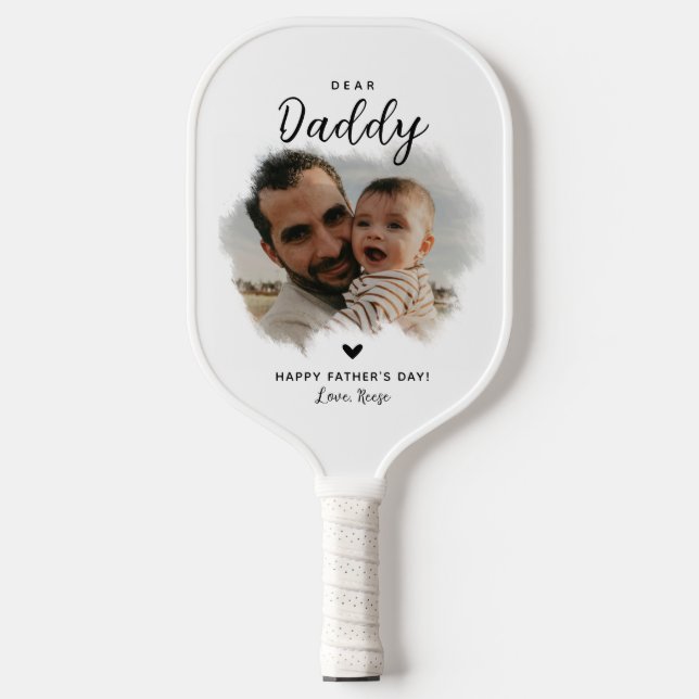 Palas De Pickleball Querido papá | Día del Padre personalizado (Anverso)