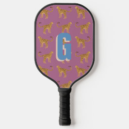 Palas De Pickleball Quetah, leopardo rosa monogramado