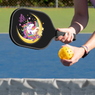 Palas De Pickleball Raca de bolas de volante mágico de Unicornio