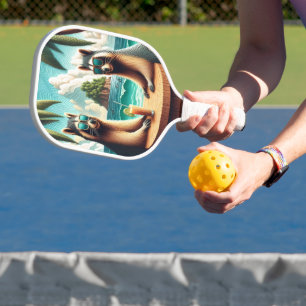 Palas De Pickleball Raccoon Tea Fiesta