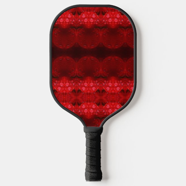 Palas De Pickleball Rainy Red Dianthus Ikat también (Anverso)